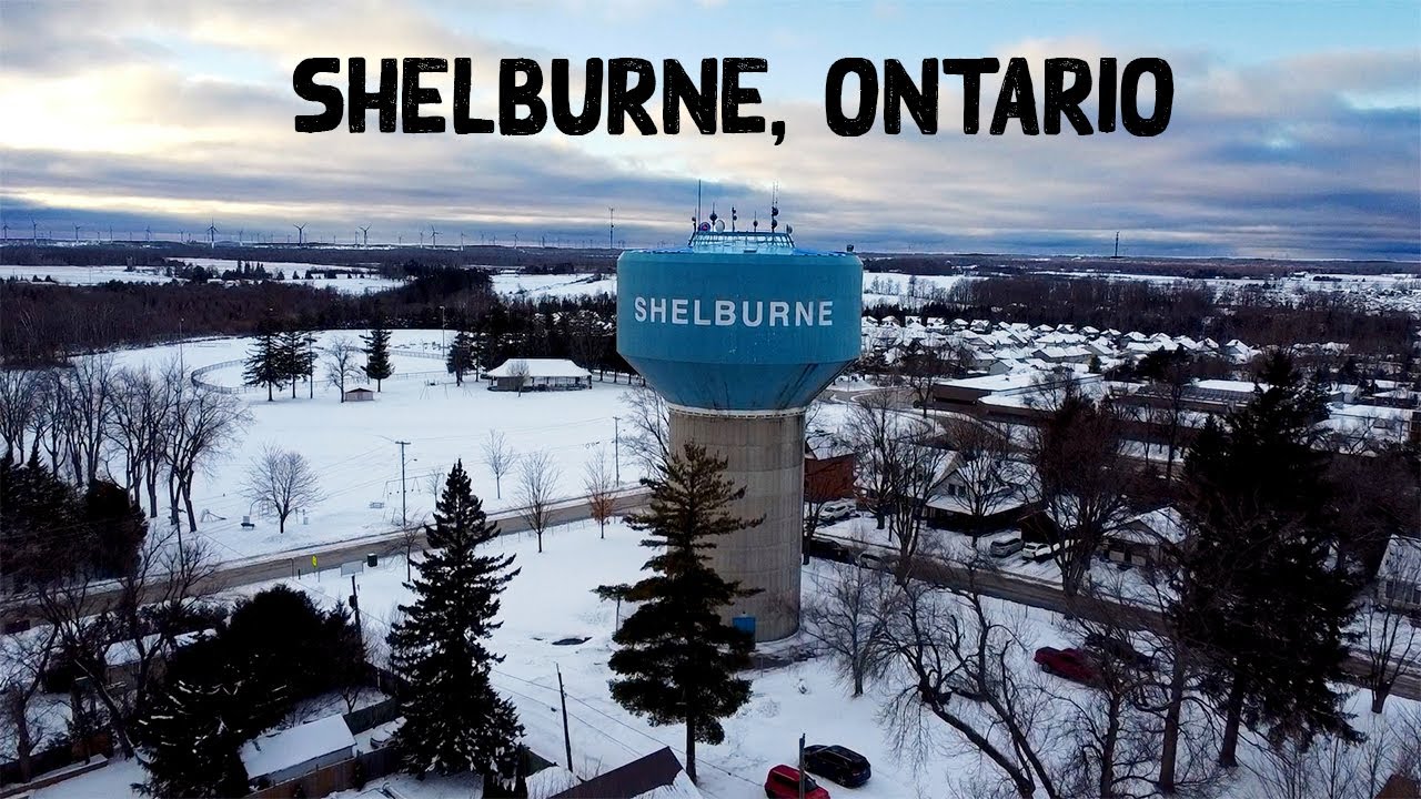 Shelburne, Ontario Sights from the Sky YouTube