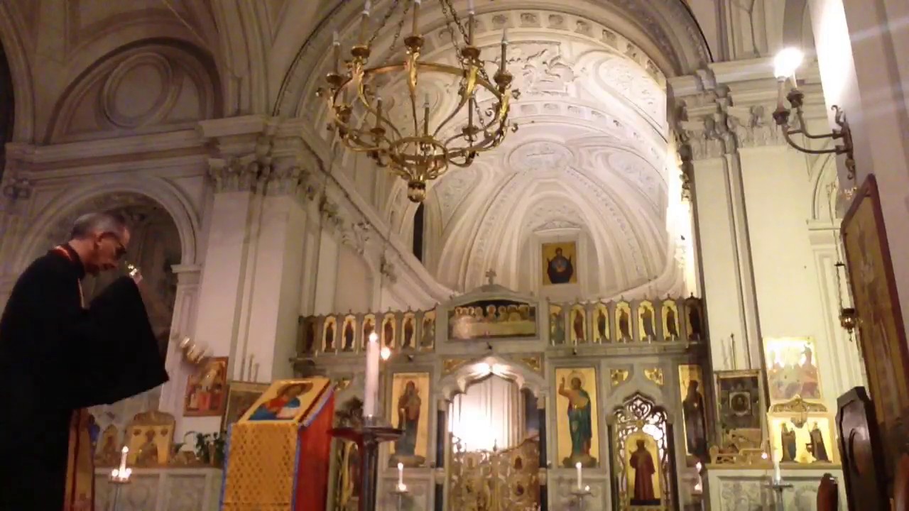 Vesper Rome Byzantine Vespers in Rome - YouTube