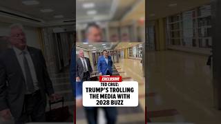 Ted Cruz says President Trump is only trolling the media by teasing a potential 2028 run. 👀