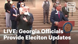 Georgia Secretary of State Delivers Election Update | LIVE | NowThis