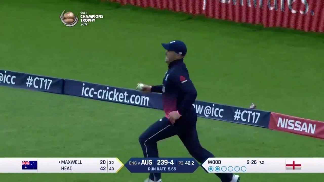 twenty20 world cup 2019 Jason Roy's athletic catch! #ENGvAUS Nissan Play of the Day #CT17