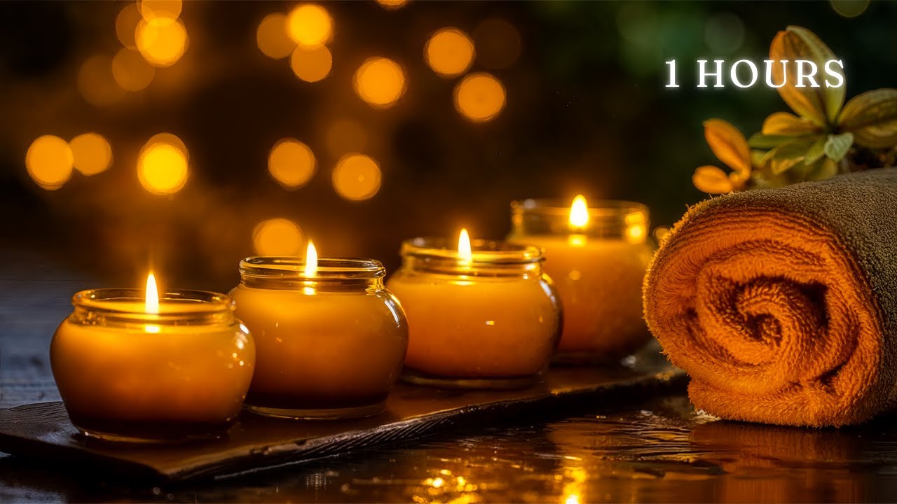 Calming Piano Music for SPA, SLEEP, RELAX 🌙 Relieves Anxiety and Depression, Deep Healing