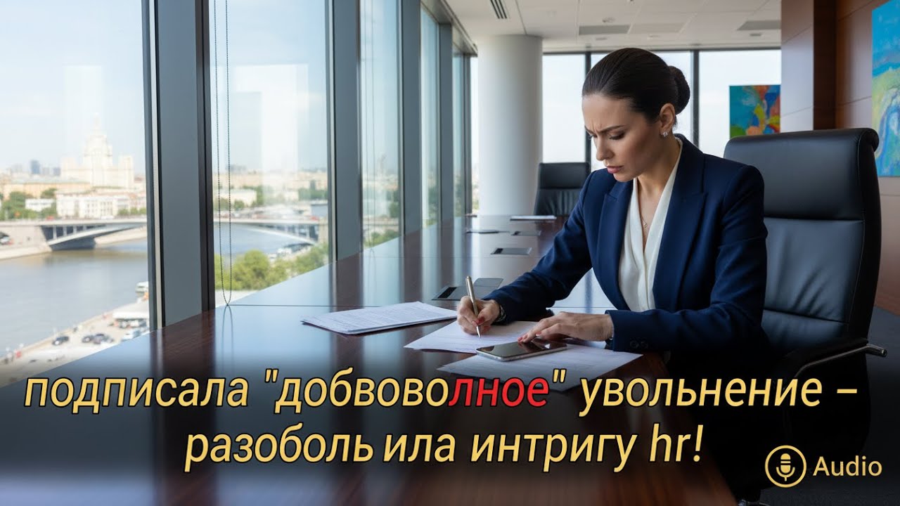 Подписала отставку – активировала бомбу в контракте!