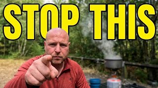 YOUTUBERS made this an ISSUE no one else!! camping gas stove