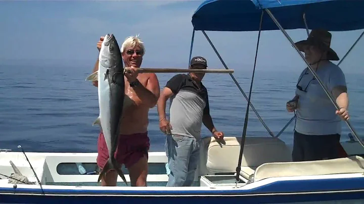 Actor Rick Kasper fishes with Tailhunter Internati...