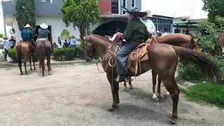 Cabalgata en el Carmen Jalisco 12 de Julio 2020