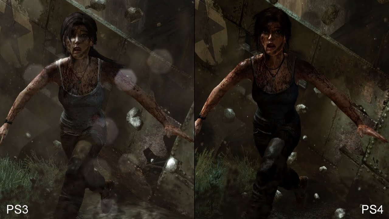 Tomb Raider: PS4 Definitive vs. PS3 Comparison - YouTube