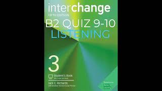 B2 QUIZ UNITS 9-10