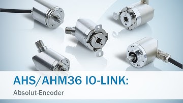Absolut-Encoder AHS/AHM36 IO-Link Advanced | SICK AG