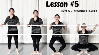 Intro + Beginner Ballet Barre (Lesson #5)