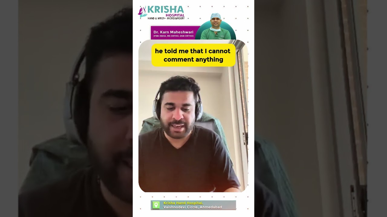 Sydney Patient’s Wrist Tumor Successfully Treated at Krisha Hand Hospital | Dr. Karn Maheshwari