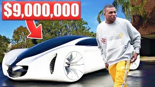 kylian Mbappe's car collection and his house