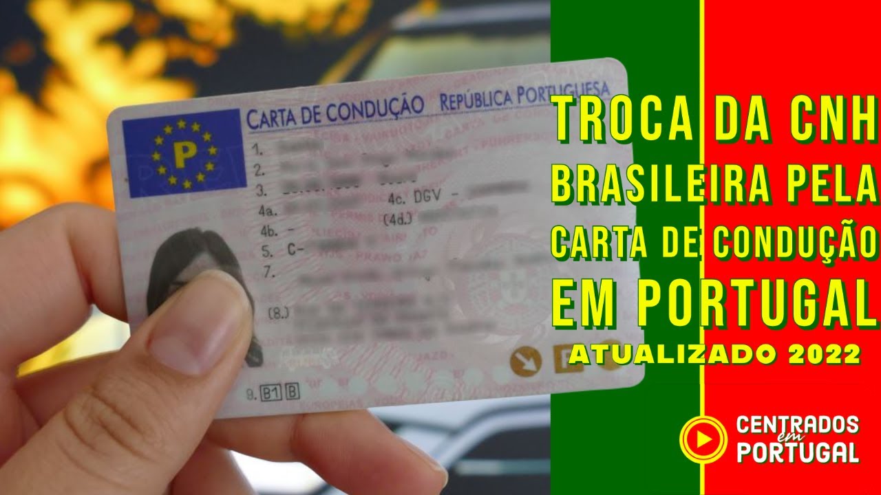 Como trocar a carteira de motorista em Portugal | Morar na Covilhã. Ep 62 -  YouTube