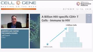 Global Conference Cell and Gene Meeting on the Mesa Presentation by CEO Jeff Galvin