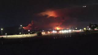 Apple Fire Time Lapse Sony Night 2 / Beaumont 8.1.20
