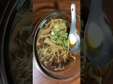 麺以外手作り醤油ラーメン　糖尿病　132日目　夕食　#糖尿病 #レシピ #食事