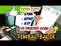 Cara foto copy bolak balik di printer epson L3110