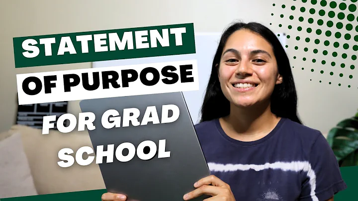 How To Write A Statement of Purpose for Grad School | Application Essay for PhD and Masters Students