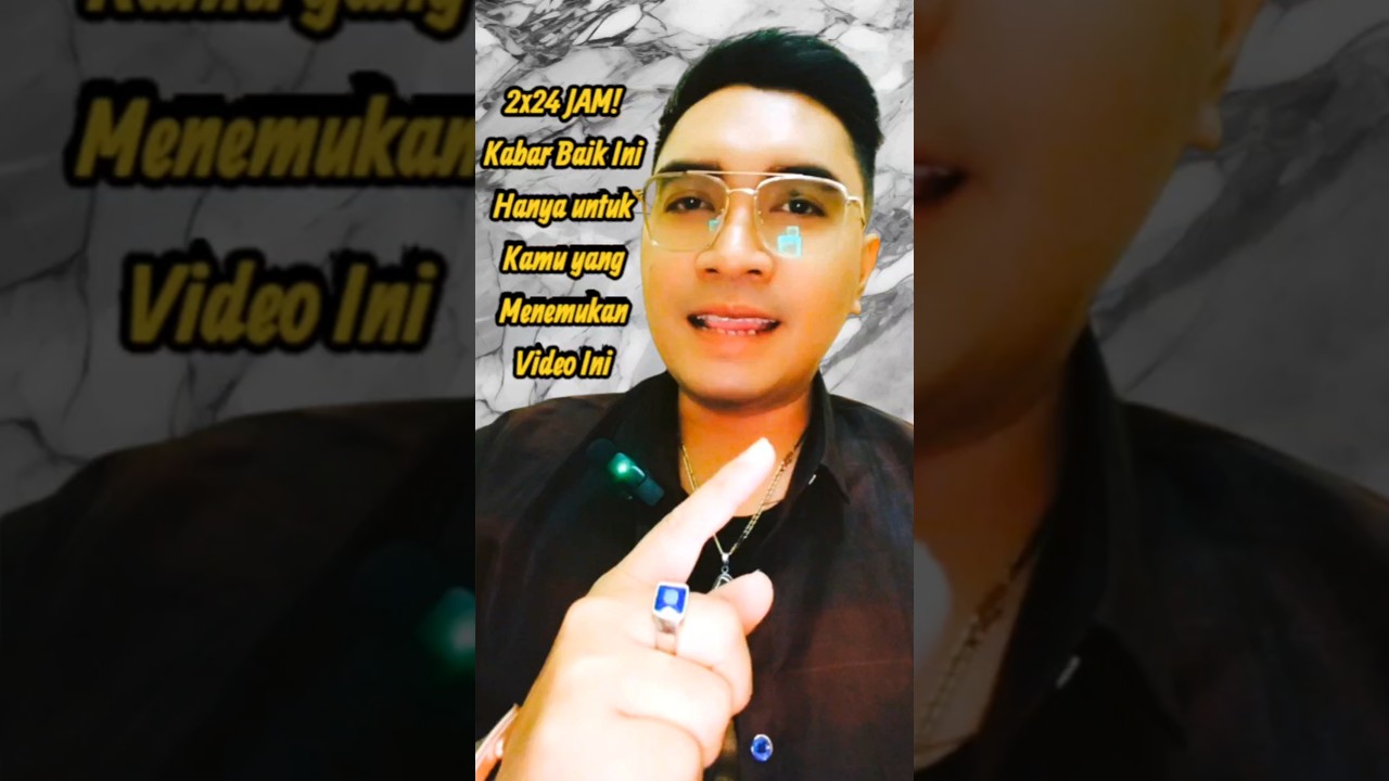 "2x24 JAM! Kabar Baik Ini Hanya untuk Kamu yang Menemukan Video Ini 🔥"