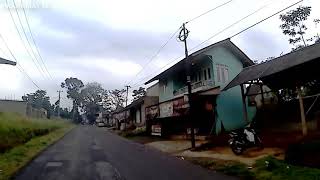 Jalan Pagelaran Pasirpari Cianjur Selatan - Suasana Pedesaan