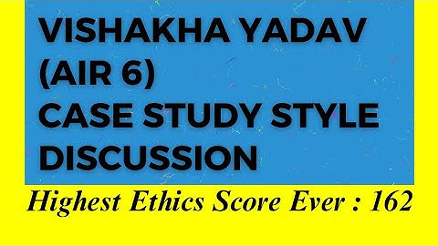 Patterns to Score High in *Case Studies* in Ethics GS4 | Topper