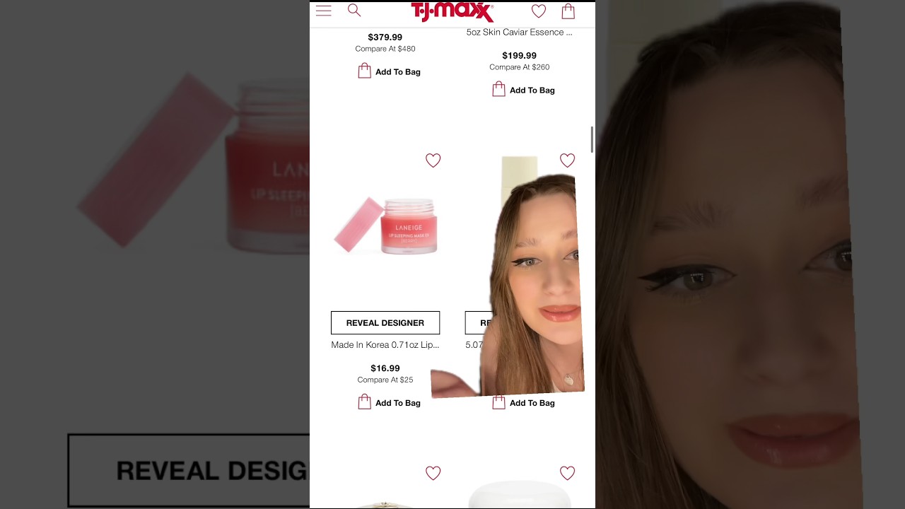 TJ MAXX ONLINE BEAUTY SECTION????
