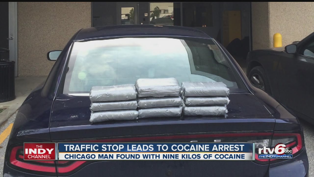 Traffic stop leads to cocaine arrest - YouTube