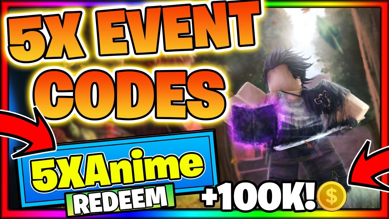 ALL NEW OP *5X* EVENT CODES! Roblox Anime Fighting Simulator - YouTube