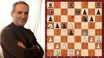 One of the greatest games of chess ever played! : Kasparov