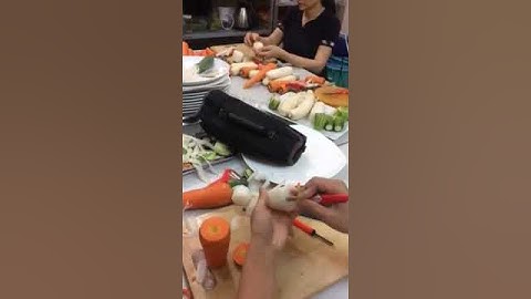 cách tỉa hoa quả | Tỉa bông cũ cải trắng đo lường đơn giản