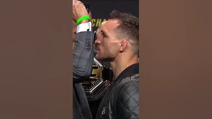 👀 Charles Oliveira & Michael Chandler brought the intensity during their #UFC262 face-off | #Shorts