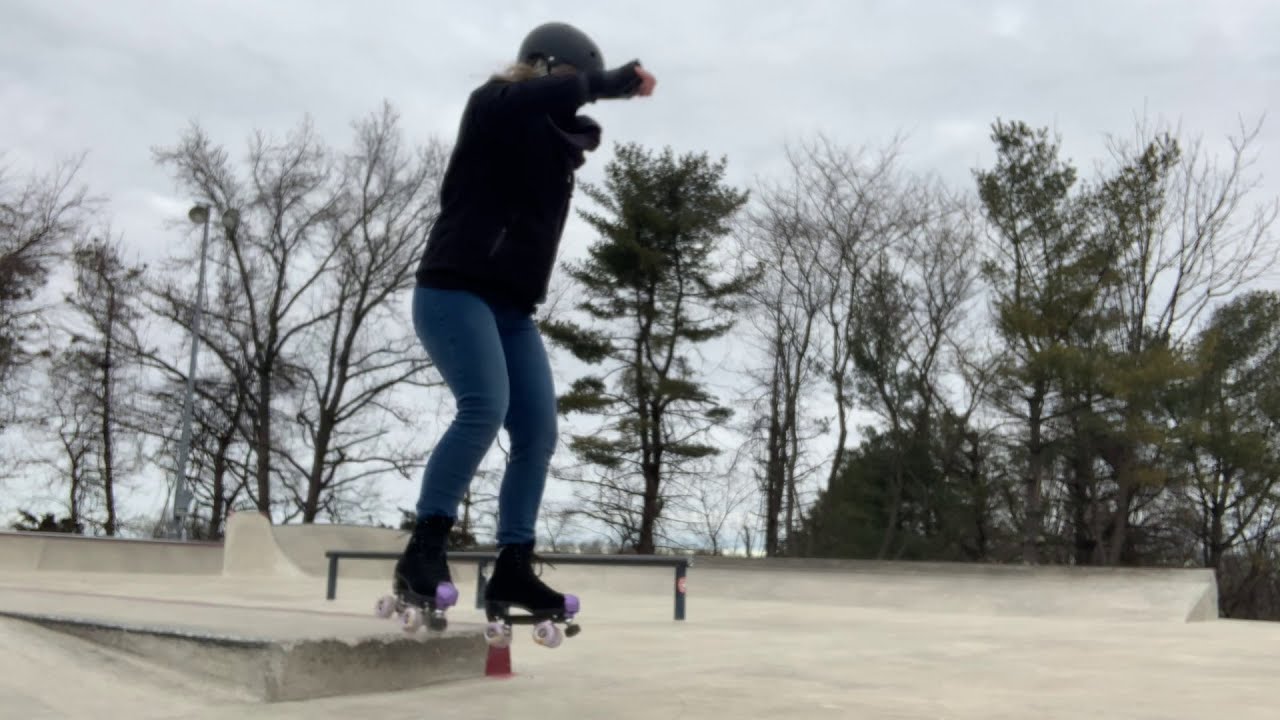 2nd time at the skatepark! Day 25 of 365 Days of Skate challenge!