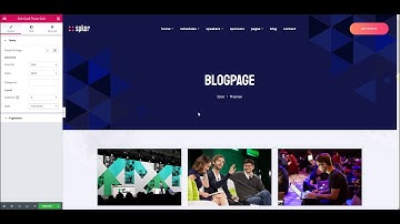 How to create Blog by Elementor of Spker Theme