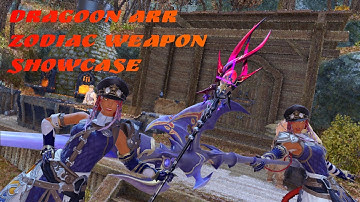 FFXIV: ARR Dragoon Zodiac Weapon Showcase