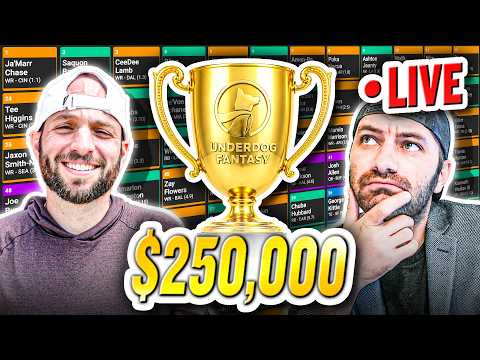 $101 Fantasy Football Draft For $250,000 In Prizes