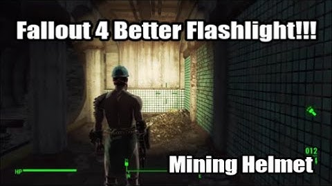 Fallout 4 Better Flashlight (Mining Helmet)