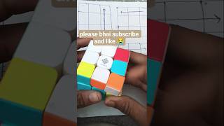 #viral #rubikscube #cube #shorts Master 3×3 Rubik's Cube solver😭 fast wath#puzzle # #rubik