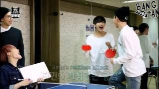 [ENG] 150605 [BTS in NAVER STAR CAST] BTS' Lucky Draw - EP 4 (Table Tennis)