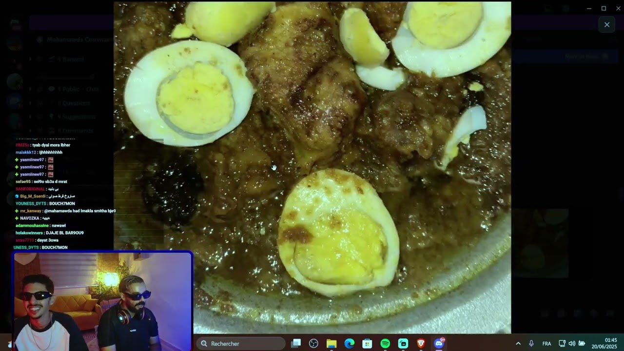 MAHAMAWDA WITH CHAOS333 : شهيوات ديال الشات 🤮🤢🤣😂😍