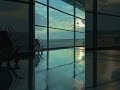 the world feels quiet before takeoff | 4k view