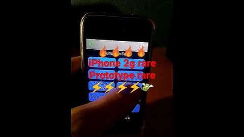 iPhone 2G Prototype Rare!