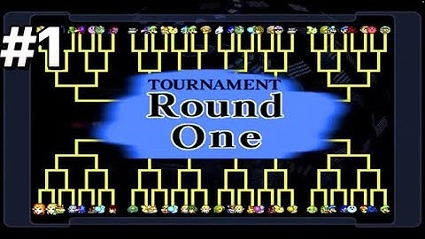 Super Smash Bros Melee - CPU Tournament #1 (Part 1)