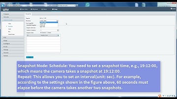 How to setup  video AND audio of UNV IPC about basic operations