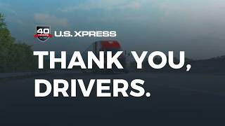 Happy National Driver Appreciation Week from U.S. Xpress | 2026