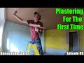 Plastering A Ceiling For The First Time - Renovation Series Ep 09 #renovation #vlog #plastering