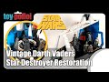 Vintage star wars darth vaders star destroyer restoration  toy polloi