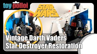 Vintage Star Wars Darth Vader's Star Destroyer Restoration - Toy Polloi