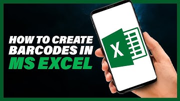How To Create Barcodes in MS Excel (The EASIEST WAY) | Updated Newest Version 2023