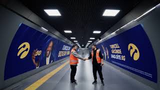 Turkcell Gücünde 5G Ile Shaq Diye Her Yerdeyiz