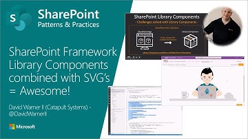 Community Demo - SharePoint Framework Library Components combined with SVG